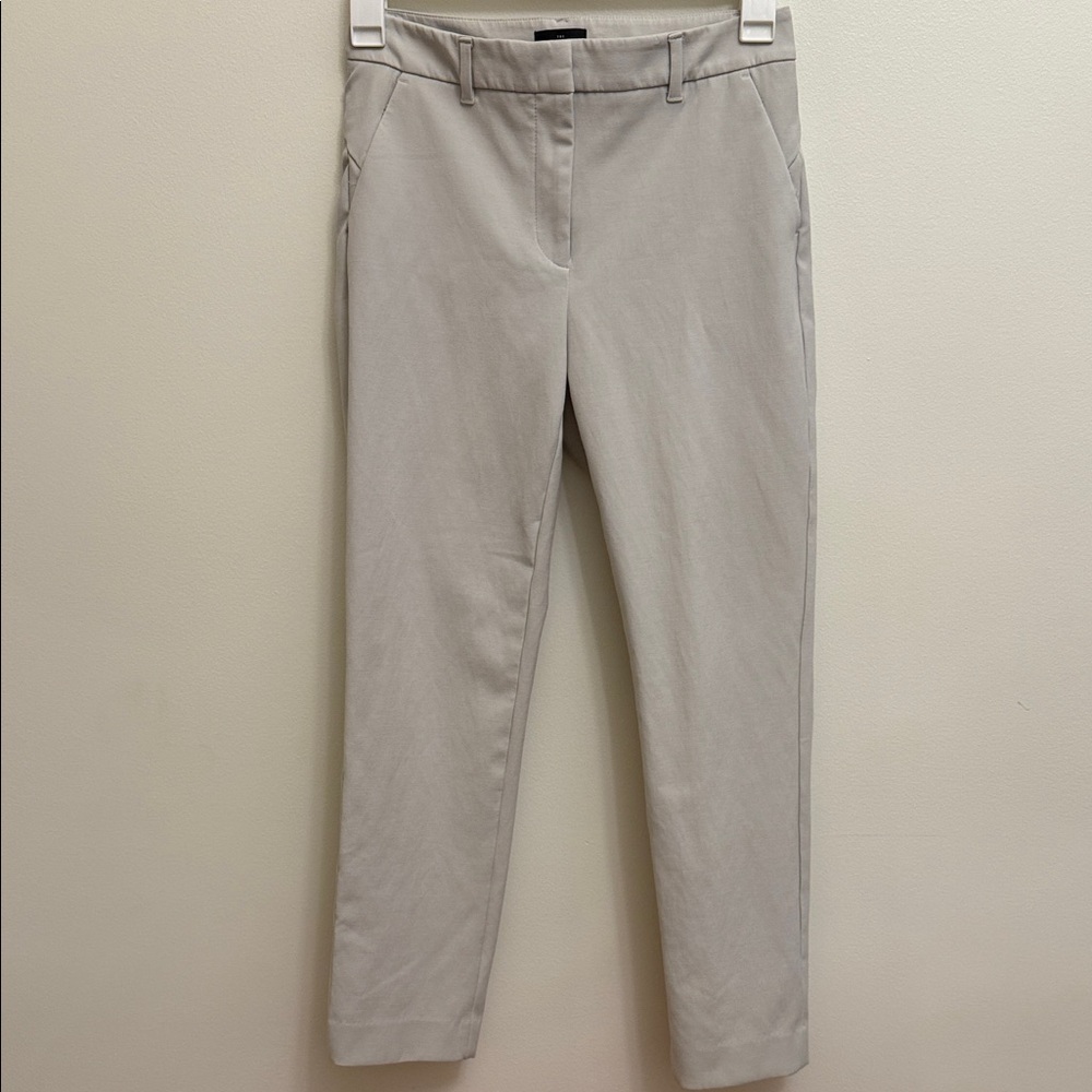 White House Black Market Pants Women’s Gray Slim Ankle Size 4